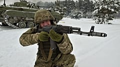 Ukrainischer Soldat (Aufnahme aus dem Jahr 2018)