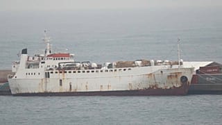 Скотовоз в порту Картахены