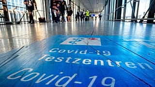 Am Flughafen Frankfurt