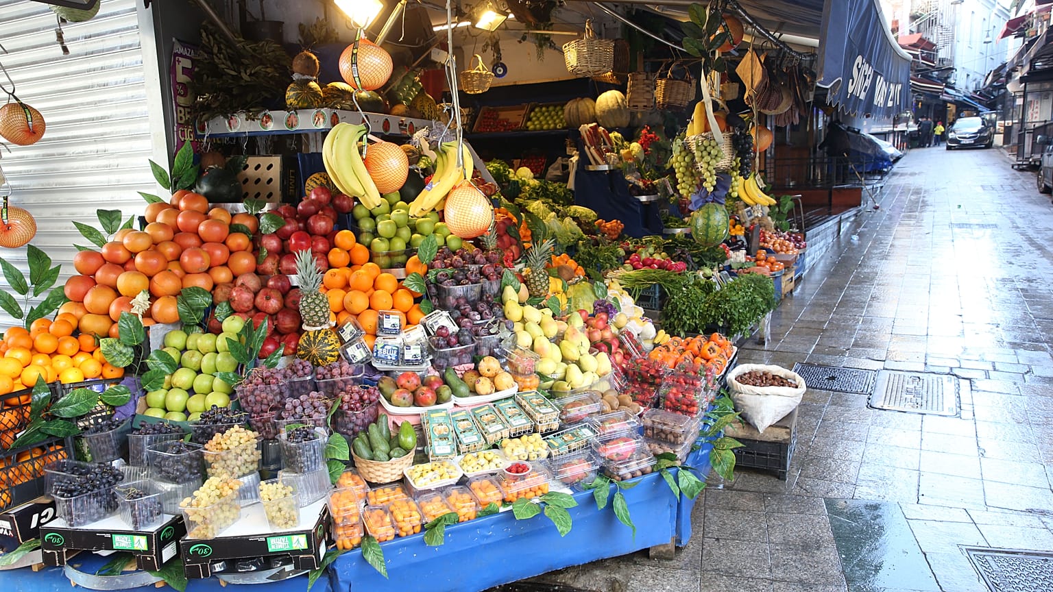 İstanbul'da bir manav