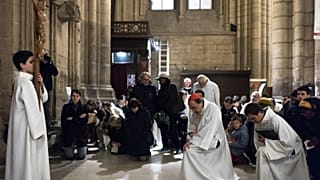 كاردينال الكنيسة الكاثوليكية الرومانية ورئيس أساقفة ليون فيليب باربارين- أرشيف