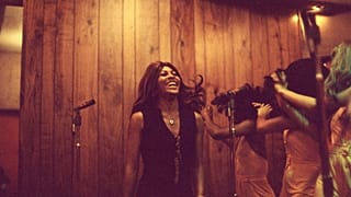 Tina Turner and Ikettes perform at KMET 1973 in Tina