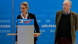 Archives - Alice Weidel (à gauche) et Alexander Gauland, les deux leaders du parti "Alternative pour l'Allemagne" (AfD), à Berlin, le 15/01/2019
