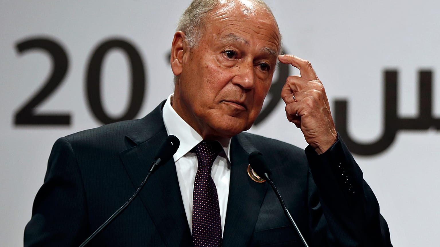 Arap Birliği Genel Sekreteri Ahmed Aboul Gheit