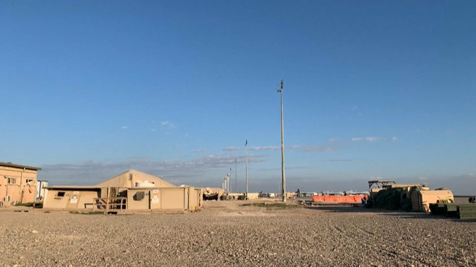 Imagen de archivo de la base iraquí de Ain el Asad que ha sido atacada