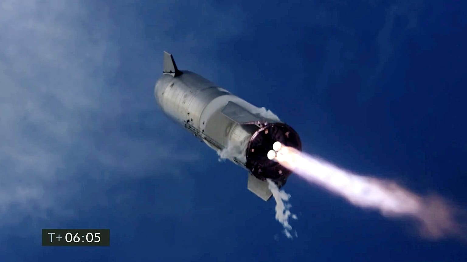 Starship test uçuşu