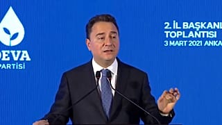 DEVA Partisi lideri Ali Babacan 