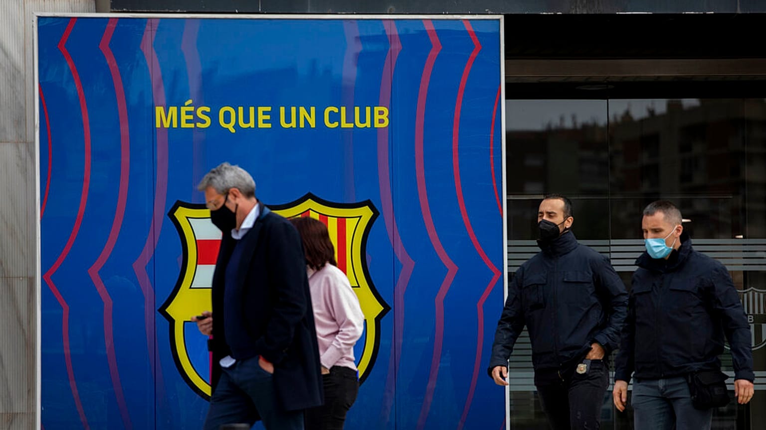 Polizeioperation beim FC Barcelona