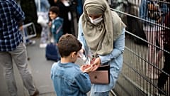 مادر و فرزندی در بلژیک 