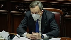 An archive image of Italian prime minister Mario Draghi