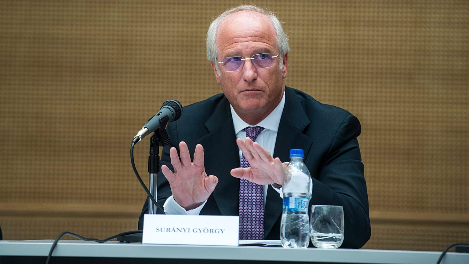 Surányi György a Magyar Nemzeti Bank korábbi elnöke 2015. május 20-án