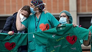 Sağlık çalışanları protestosu