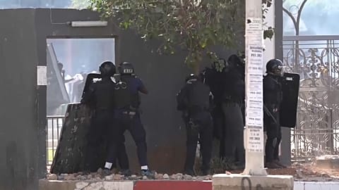 Krawalle im Senegal nach Verhaftung des Oppositionsführers