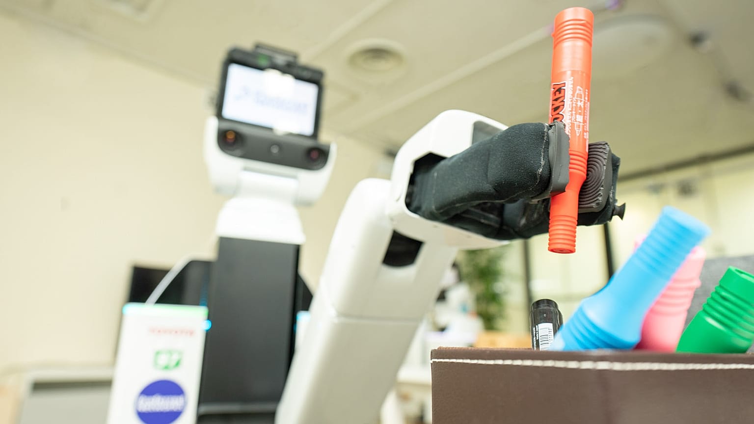 Toyota’s Human Support Robot (HSR) combines advanced factory automation and sensor technologies to skillfully navigate rooms and pick up objects