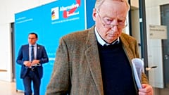AfD-Politiker Alexander Gauland Anfang März 2021