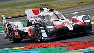 Fernando Alonso és társai győztes autója a 2019-es Le Mans-i versenyen