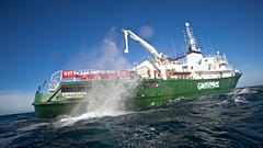 Inert granite boulders are being placed into the English Channel as part of a new bottom trawler exclusion zone.