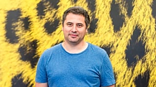 Romanian director Radu Jude poses during a photocall for the film "Inimi cicatrizate" at the 69th Locarno International Film Festival, Sunday, Aug. 7, 2016, in Locarno