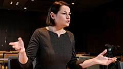  المعارضة البيلاروسية سفيتلانا تيكانوفسكايا
