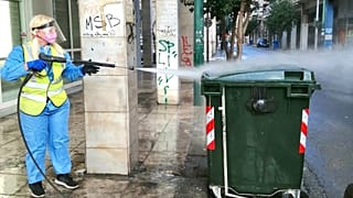 Καθαρισμός στην Ομόνοια