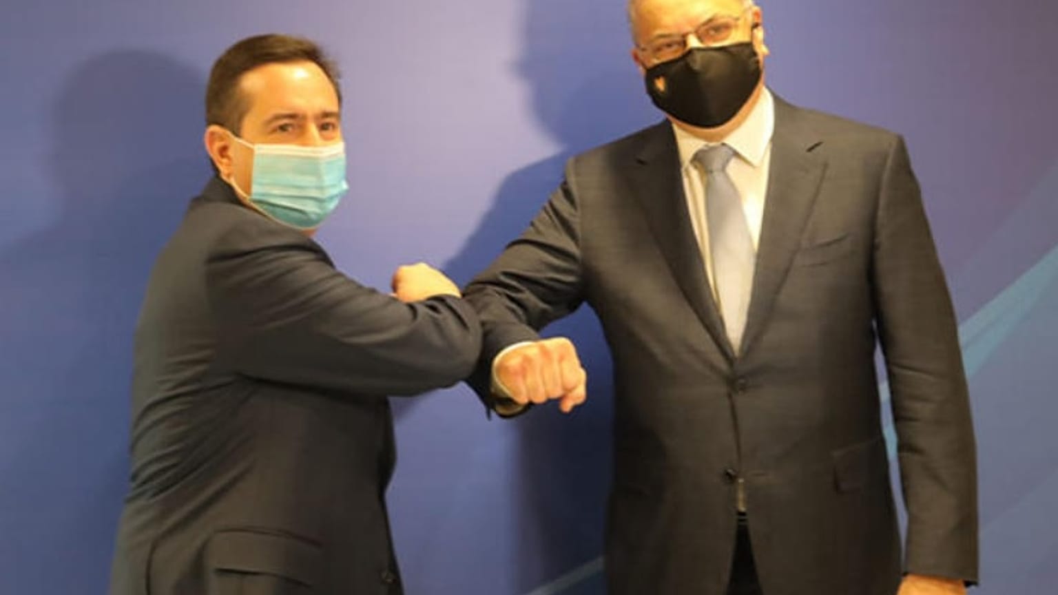 Οι υπουργοί Εσωτερικών της Κύπρου και Μετανάστευσης της Ελλάδας