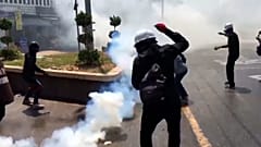 Tear gas in Dawei 