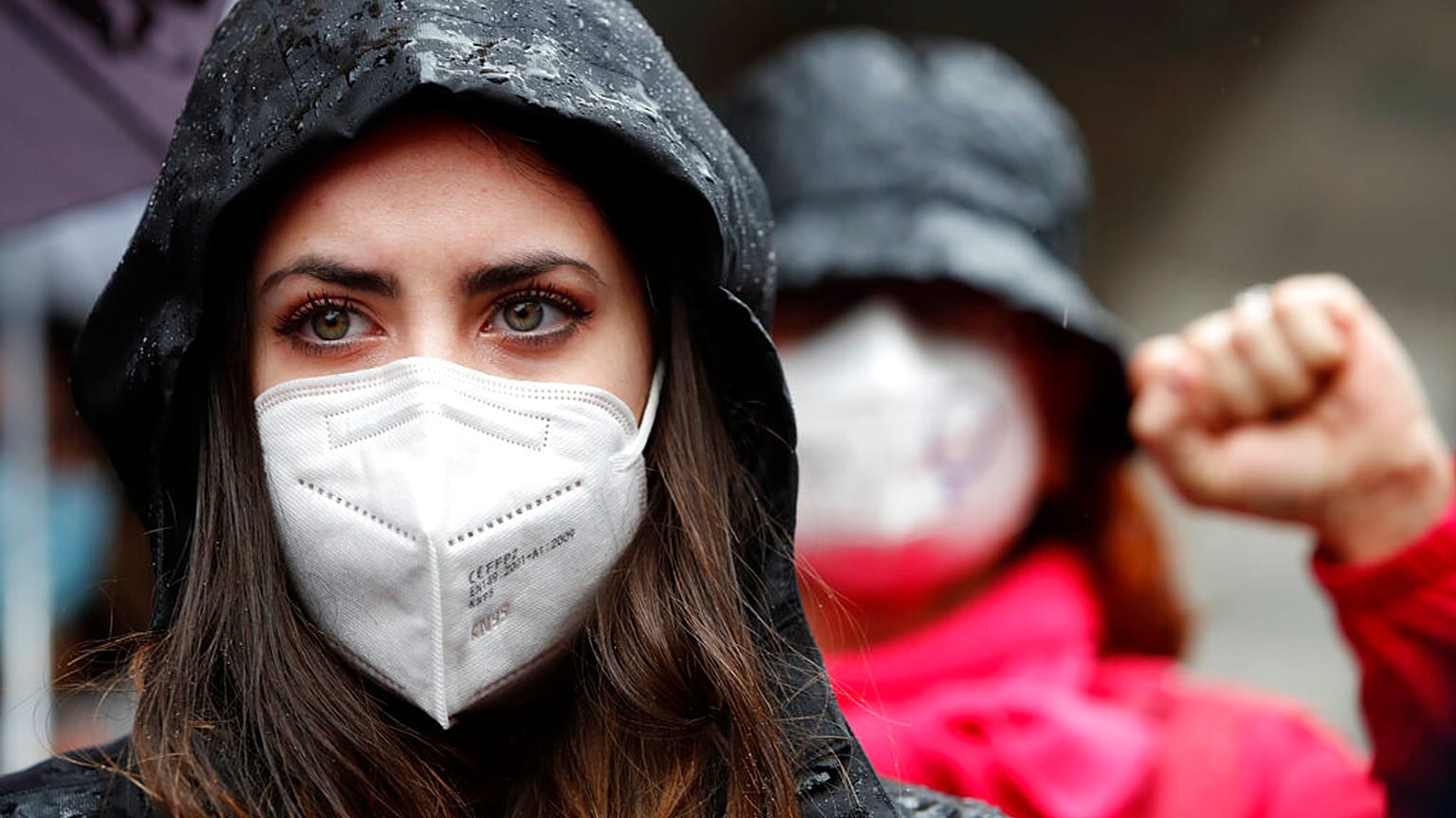 Protest am Internationalen Frauentag in Italien