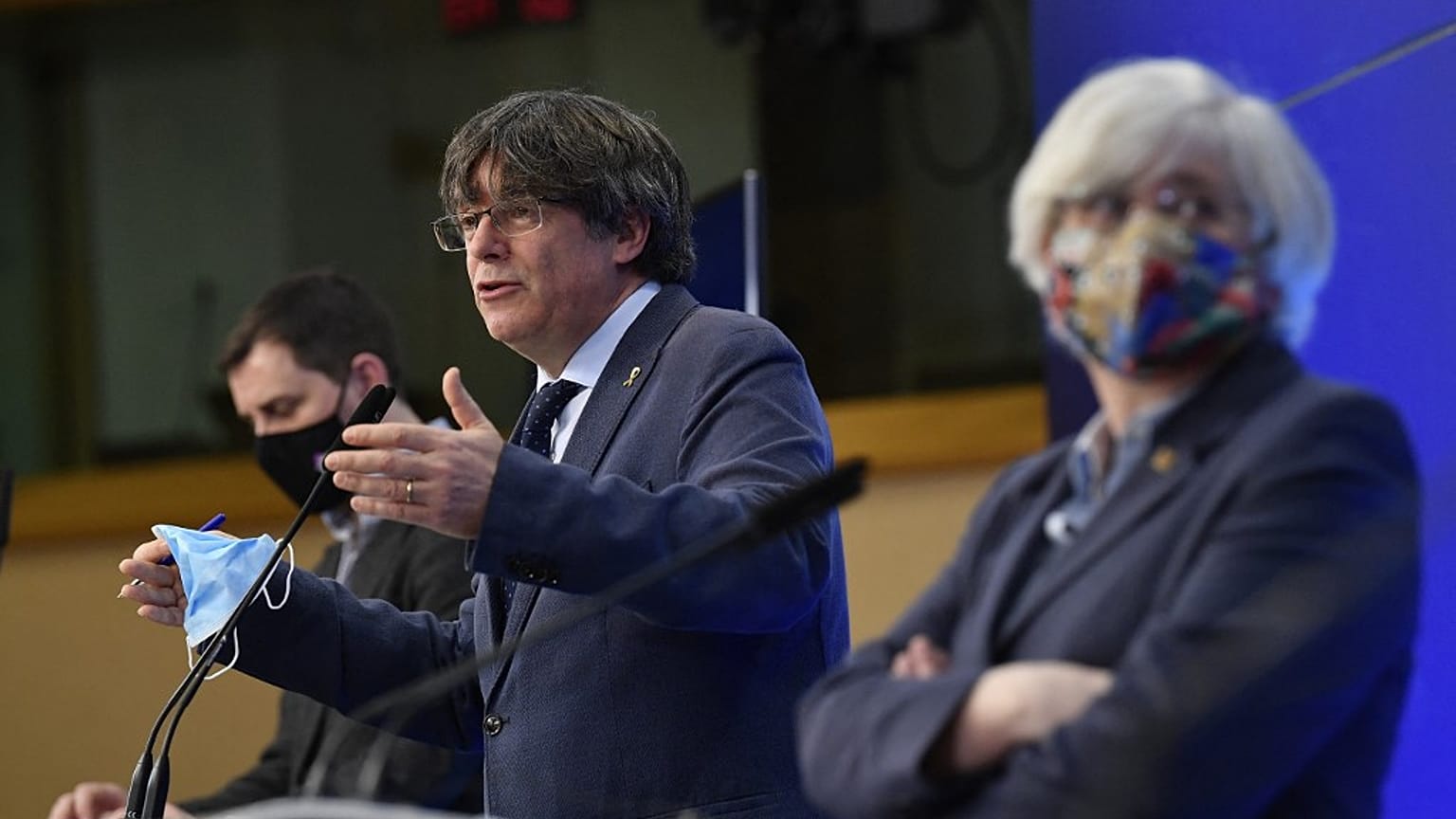 Der katalanische Separatistenführer Carles Puigdemont