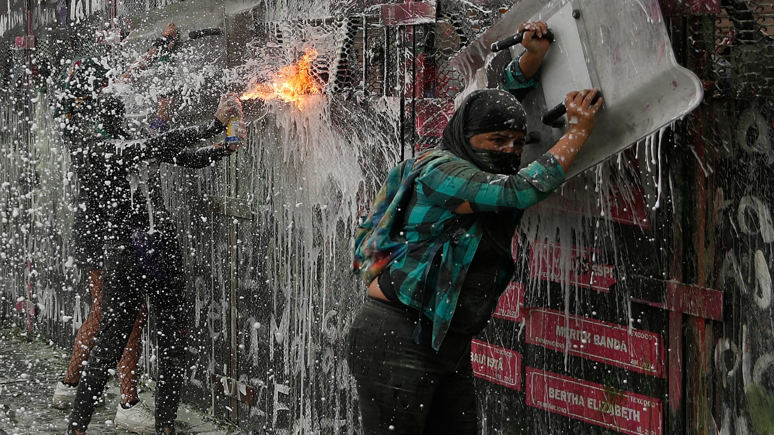 Manifestaciones por el Día Internacional de la Mujer en México