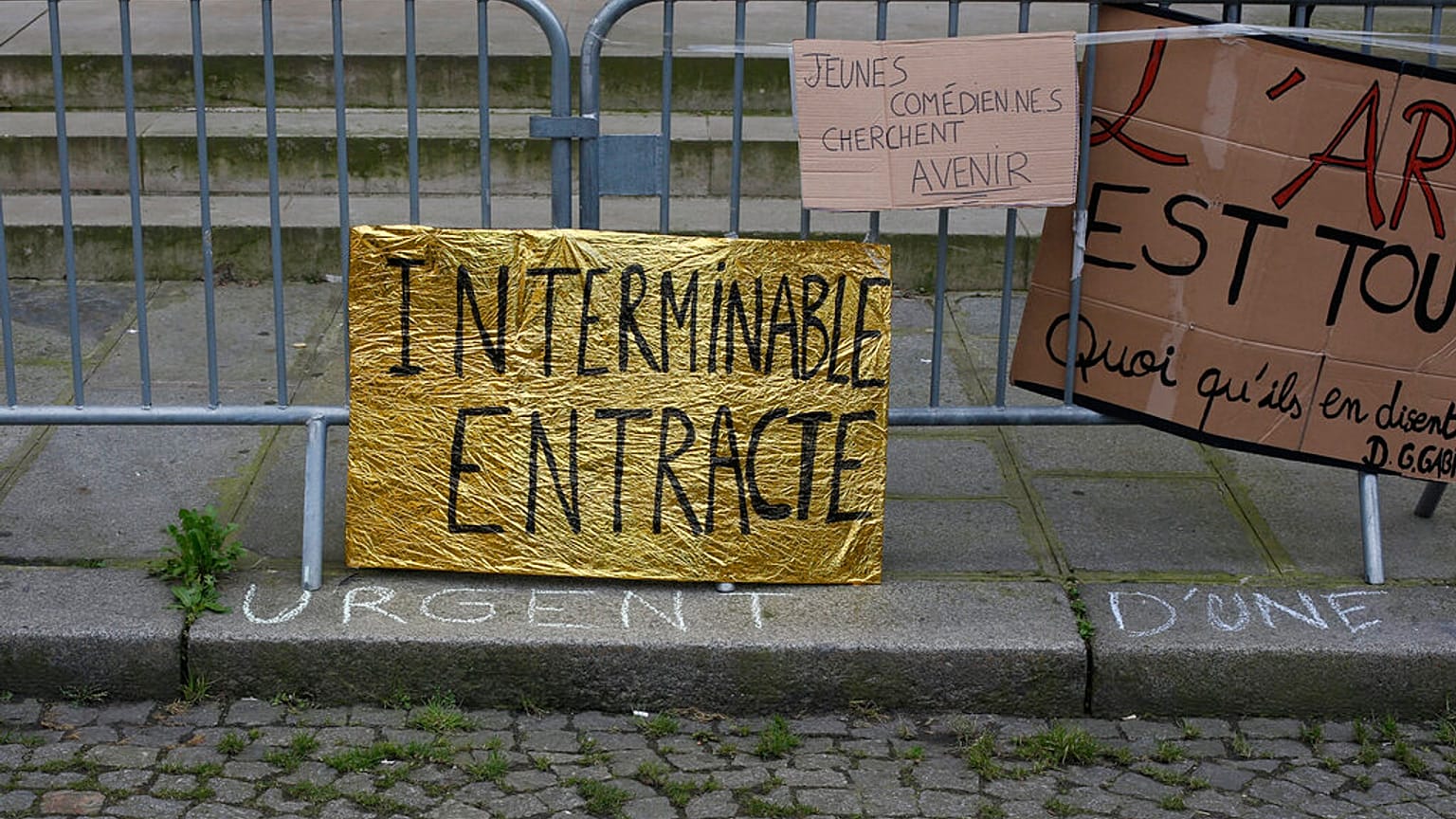 Théâtres occupés en France
