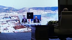 Cumhurbaşkanı Recep Tayyip Erdoğan ve Rusya Federasyonu Devlet Başkanı Vladimir Putin, Akkuyu Nükleer Güç Santrali’nin Üçüncü Ünitesinin Temel Atma Töreni’ne katıldı