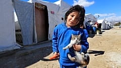 Suriye'deki çocukların yüzde 5'i düzensiz beslendiği için sağlık sorunları yaşıyor.