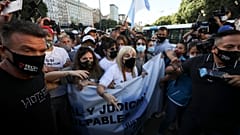 Manifestation en Argentine pour demander "justice pour Maradona"