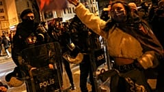 İstanbul'da düzenlenen 8 Mart Dünya Kadınlar Günü etkinliği