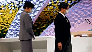 L'Imperatore Naruhito e l'Imperatrice Masako.