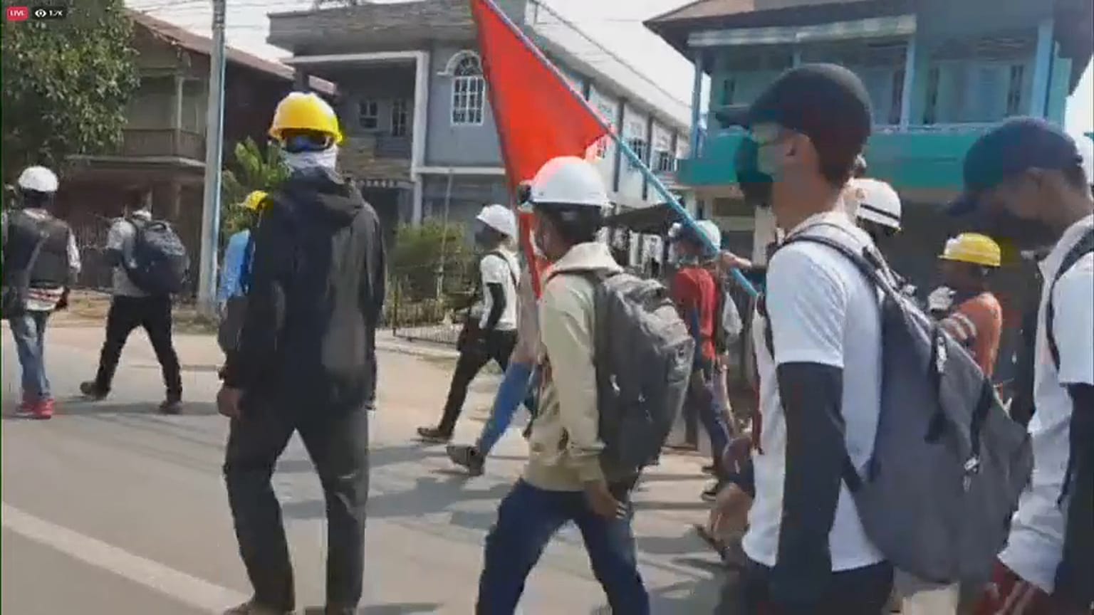 Proteste in Birmania