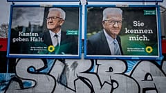 Wahlplakate der Grünen