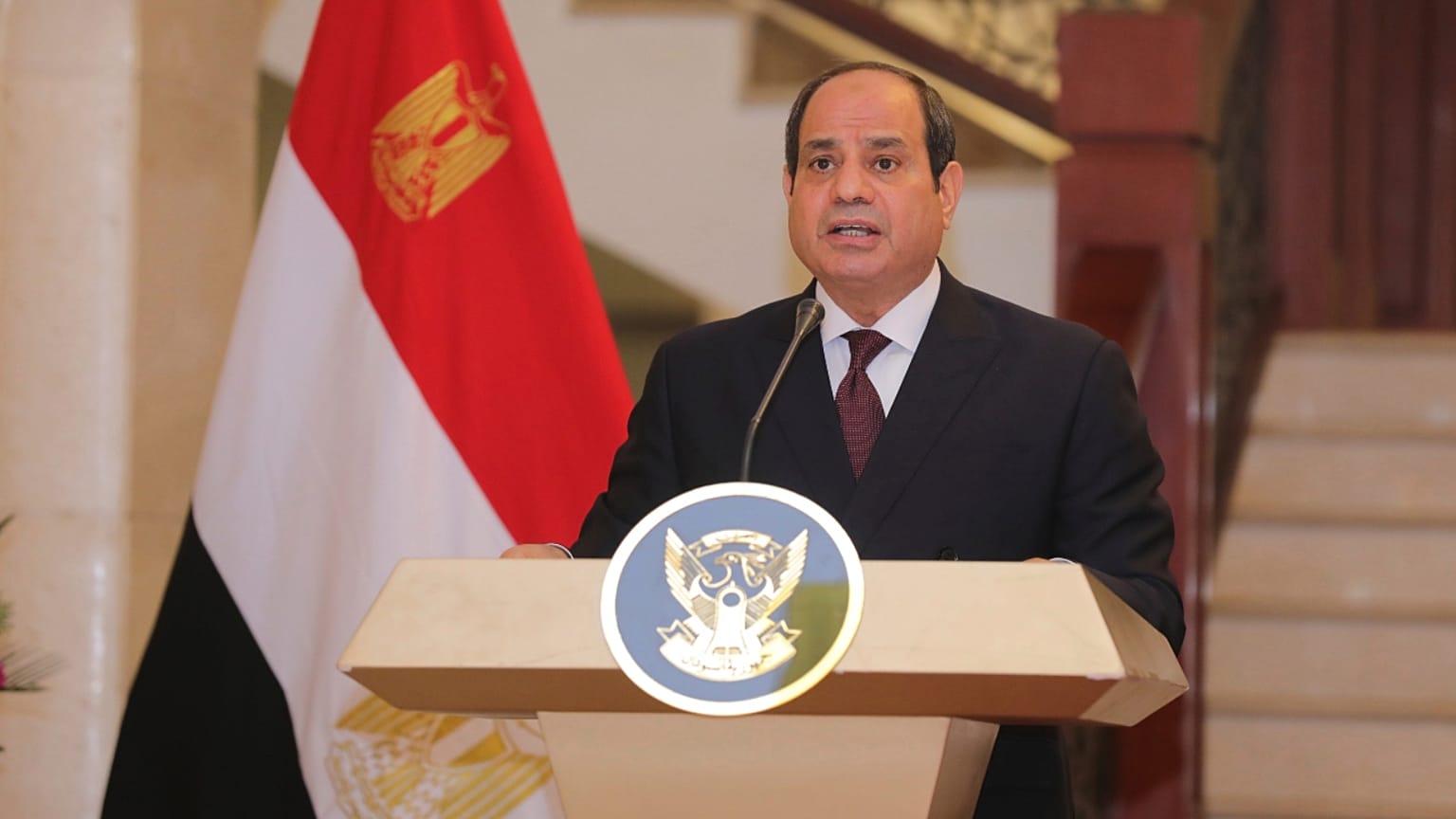 الرئيس المصري عبد الفتاح السيسي