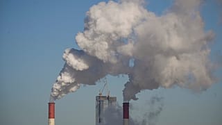 Rusya'nın başkenti Moskova'da bir elektirk santrali