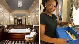 Swiss NGO SapoCycle collects soaps from luxury hotels.