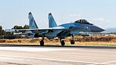 Rusya'nın ürettiği Su-35 savaş uçağı