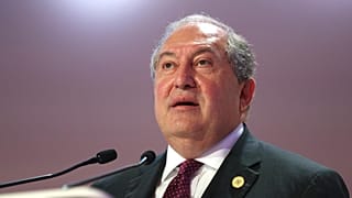 Cumhurbaşkanı Armen Sarkisyan