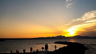 Am Strand von Mallorca