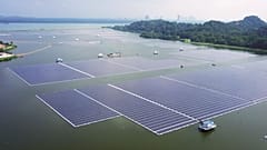Singapore's floating solar farm