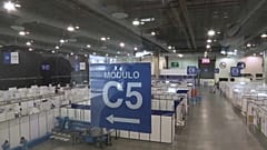 Hospital temporal en el centro CitiBanamex de Ciudad de México