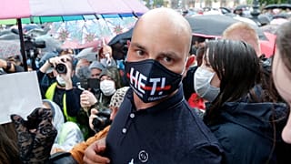Андрей Пивоваров на акции в Москве 15 июоя 2020