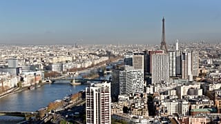 General view of the French capital.