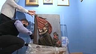 Μουσείο Φιλελληνισμού - Έργο Γάλλου καλλιτέχνη που απεικονίζει την Λασκαρίνα Μπουμπουλίνα