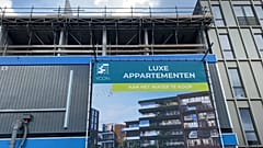 Una vivienda en construcción en los Países Bajos