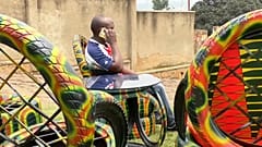 Jean de Dieu Kamana,  artisan-écolo et businessman, Kigali (Rwanda), le 24/02/2021 - Capture d'écran d'une vidéo AP
